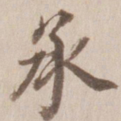 董其昌承书法图片