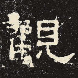 观书法图片