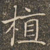 褚遂良植书法图片