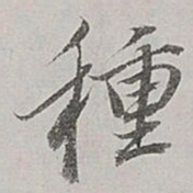 董其昌种书法图片