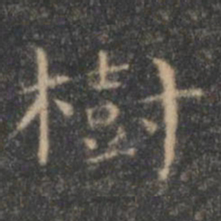 王羲之树书法图片