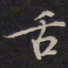 陆龙其舌书法图片