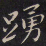 陆龙其踊书法图片