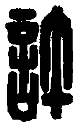 篆刻许书法图片