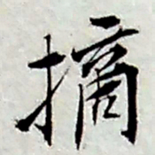 张继祖摘书法图片