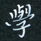 顾中方学书法图片