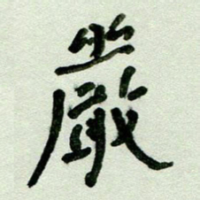 刘东红严书法图片