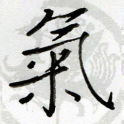吴良安气书法图片