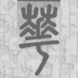 说文解字华书法图片