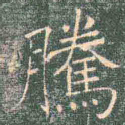 褚遂良腾书法图片