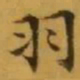 文征明羽书法图片
