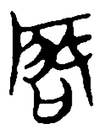 简帛启书法图片
