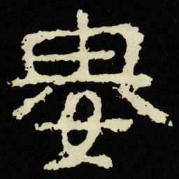 婁书法图片