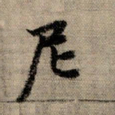 赵孟頫尼书法图片