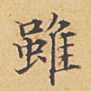 赵孟頫虽书法图片