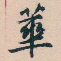 白蕉華书法图片