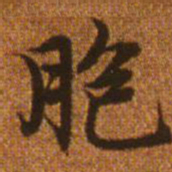 赵孟頫胞书法图片