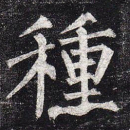 柳公权种书法图片
