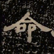 命书法图片