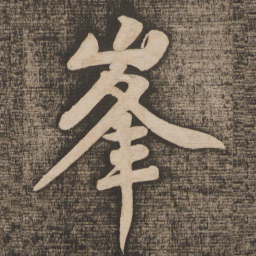 黄庭坚峰书法图片