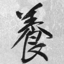 王铎养书法图片