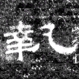 執书法图片