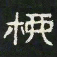 柳书法图片