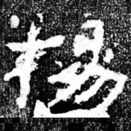 扬书法图片