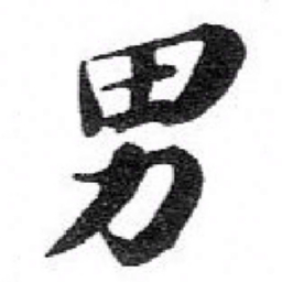 苏轼男书法图片
