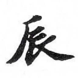 苏轼辰书法图片