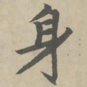 赵孟頫身书法图片