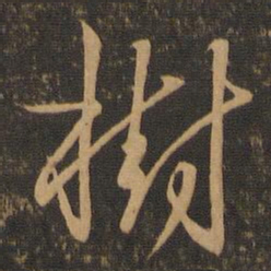 王羲之树书法图片