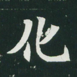 魏碑化书法图片
