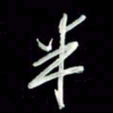 张毅君半书法图片