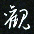 王东臻观书法图片
