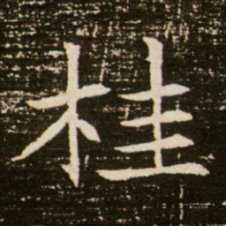 桂书法图片