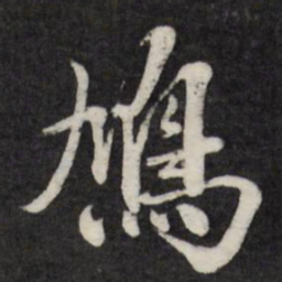 赵金简鸠书法图片