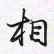 王晓华相书法图片
