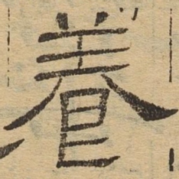 养书法图片