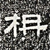 楠书法图片