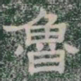 魯书法图片