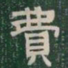 費书法图片