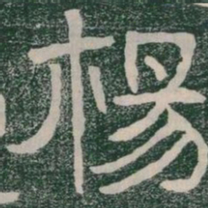 楊书法图片