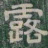 露书法图片