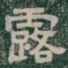 露书法图片