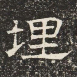 埋书法图片