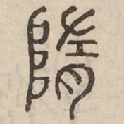 隋书法图片