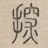 探书法图片