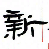 张林华新书法图片