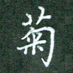 王乐群菊书法图片
